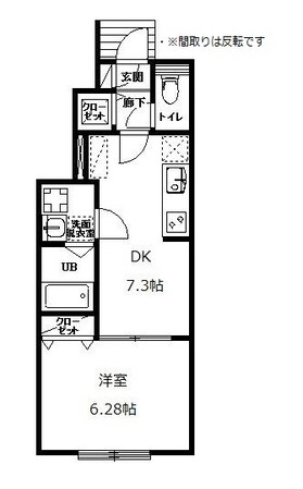 大泉学園駅 徒歩11分 1階の物件間取画像